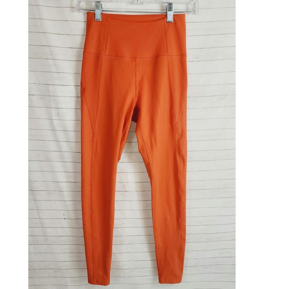 GIRLFRIEND COLLECTIVE Compressive High-Rise Legging 23.75" in Tart, sz Small